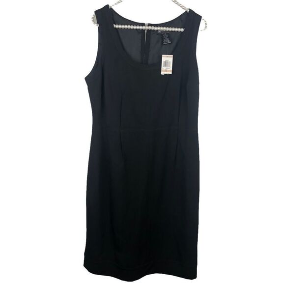 INC International Concepts black dress NWT - Picture 1 of 9